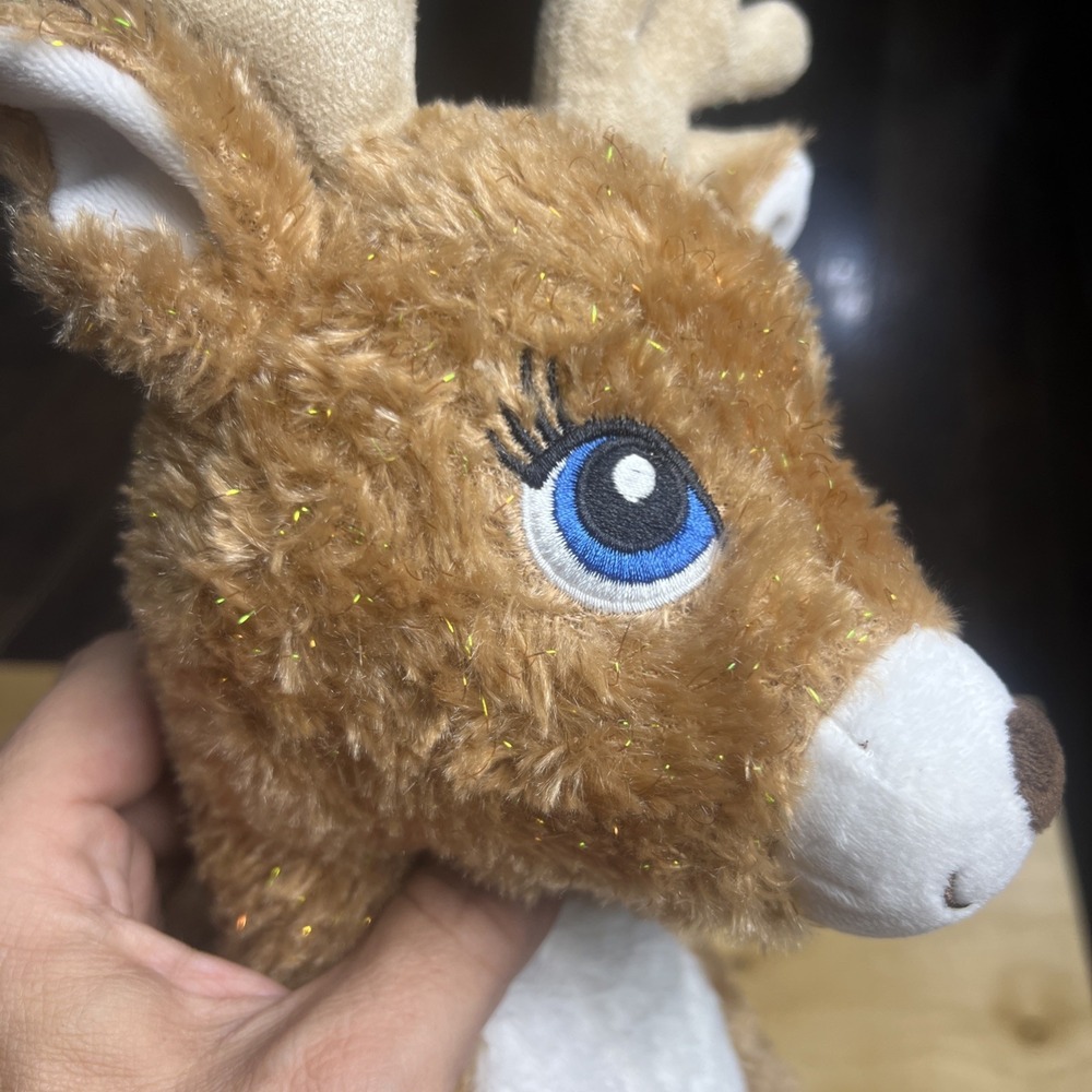 Build a Bear Workshop REINDEER 16" Plush Stuffed Animal Toy Santa Christmas - Picture 3 of 14